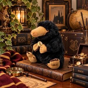 Noble Collection Fantastic Beasts Niffler Plush Coin 7" Wizarding World 2018